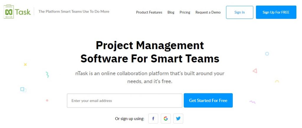 nTask - Project Management Software For Smart Teams